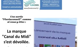 Lancement de la marque « Canal du Midi »